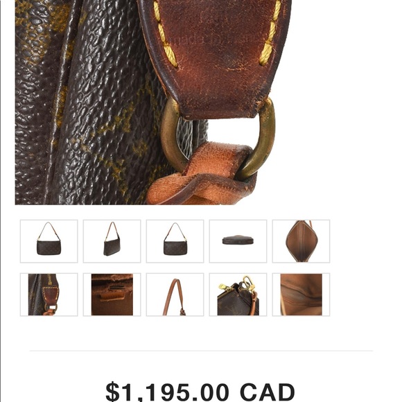 9️⃣5️⃣0️⃣Authentic Louis Vuitton Monogram Accessoires Pochette - Picture 11 of 12